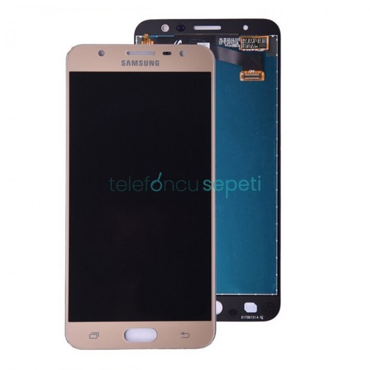 Samsung Galaxy J7 Prime G610 Ekran Dokunmatik Gold A Plus Kalite