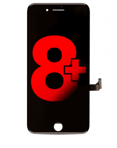 iPhone 8 Plus Ekran Dokunmatik Siyah A Plus Kalite