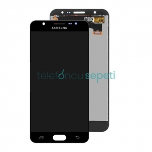 Samsung Galaxy J7 Prime G610 Ekran Dokunmatik Siyah Revize
