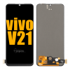 Vivo V21 Ekran Dokunmatik Siyah Çıtasız Orjinal
