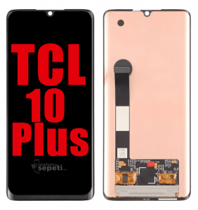 TCL 10 Plus Ekran Dokunmatik Siyah Çıtasız Orjinal