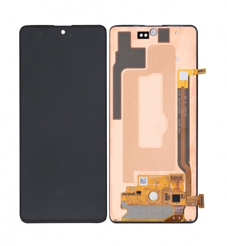 Samsung Galaxy Note 10 Lite N770 Ekran Dokunmatik Siyah Çıtasız %100 Oled