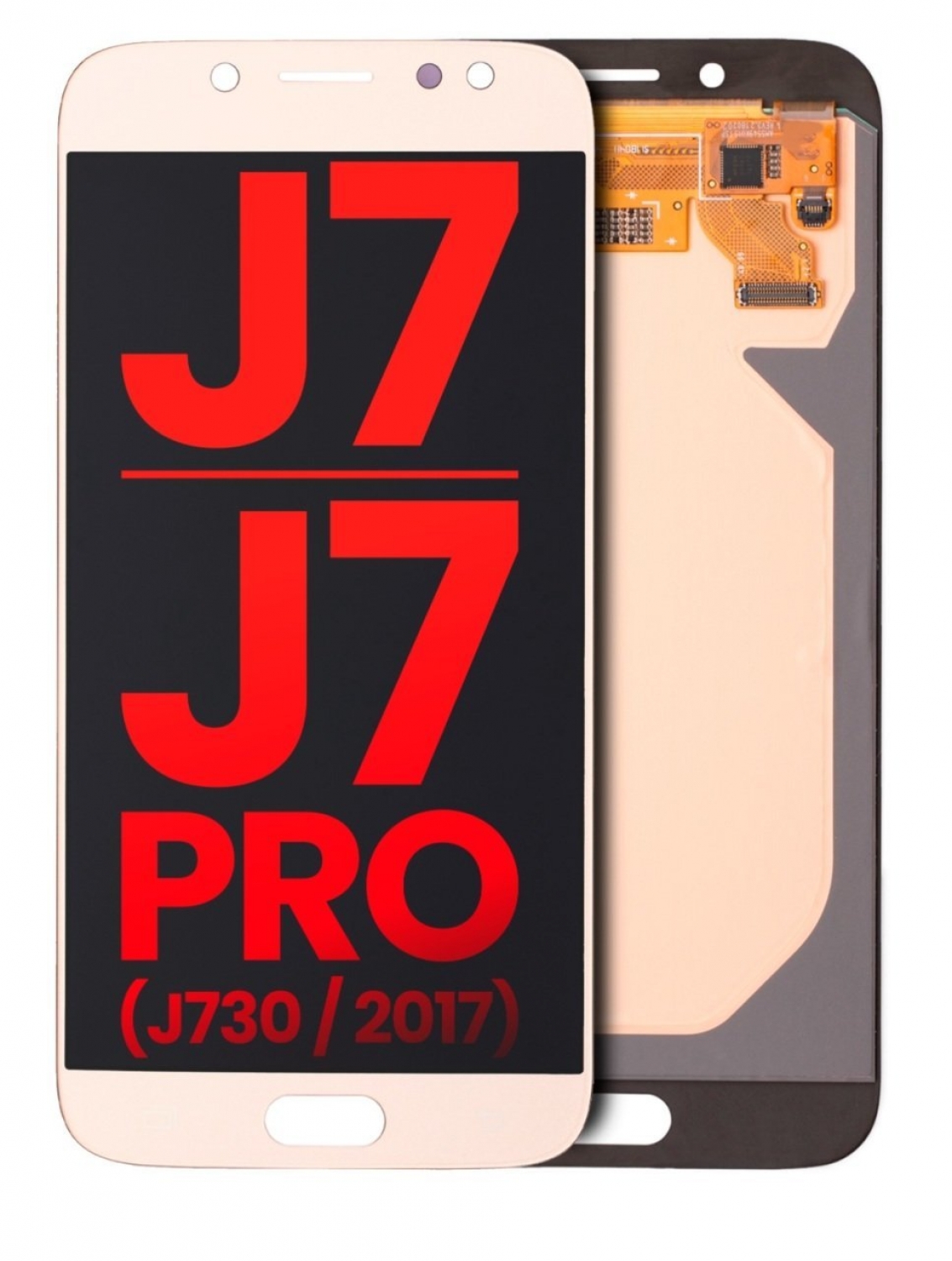 Samsung Galaxy J7 Pro 2017 J730 Ekran Dokunmatik Gold Oled Üstün Kalite