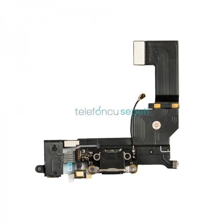 iPhone 5 Se Kulaklık Soketli Şarj Soketli Film Beyaz