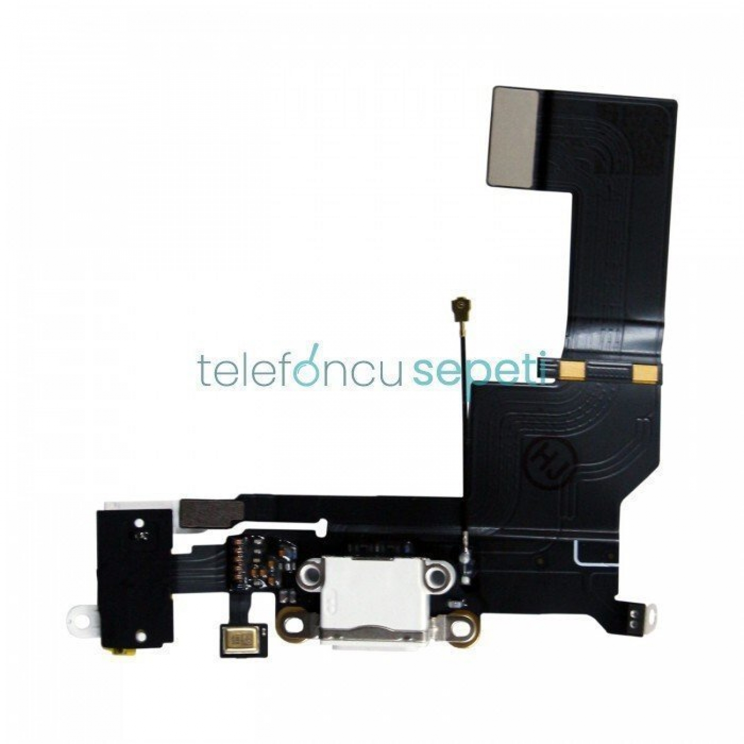iPhone 5 Se Kulaklık Soketli Şarj Soketli Film Siyah