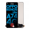 Oppo Reno 5 Lite Ekran Dokunmatik Siyah Çıtasız A Plus Kalite