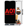 Samsung Galaxy A01 A015 Ekran Dokunmatik Siyah Çıtasız Orjinal F 'Versiyon'