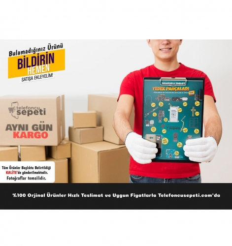 Samsung Galaxy A01 A015 Ekran Dokunmatik Siyah Çıtasız %100 Orijinal  F 'Versiyon'