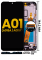 Samsung Galaxy A01 A015 Ekran Dokunmatik Siyah Çıtalı %100 Orijinal F 'Versiyon'