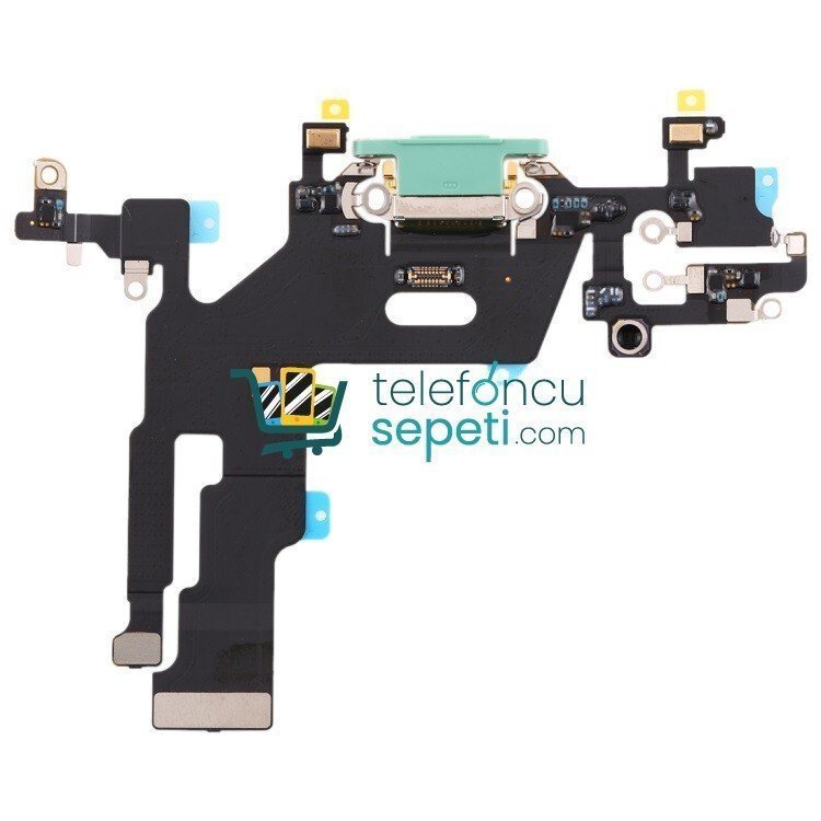 iPhone 11 Şarj Soketli Filmi Flex Yeşil Orjinal Servis