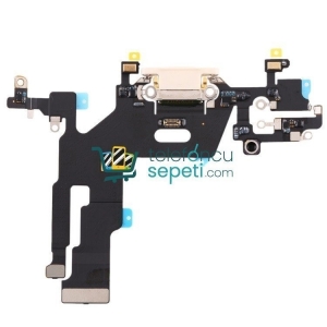 iPhone 11 Şarj Soketli Filmi Flex Beyaz Orjinal Servis