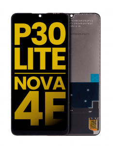 Huawei P30 Lite Dokunmatik Ekran Siyah Çıtasız A Plus Kalite