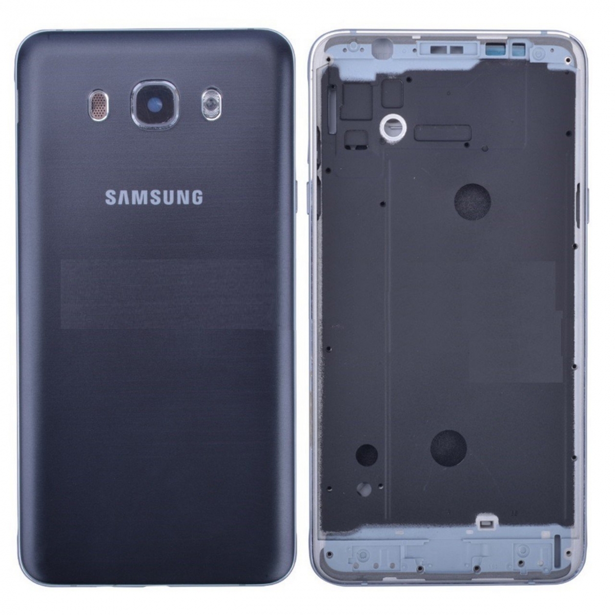 Samsung Galaxy J710 Kasa Kapak Siyah Çıtalı