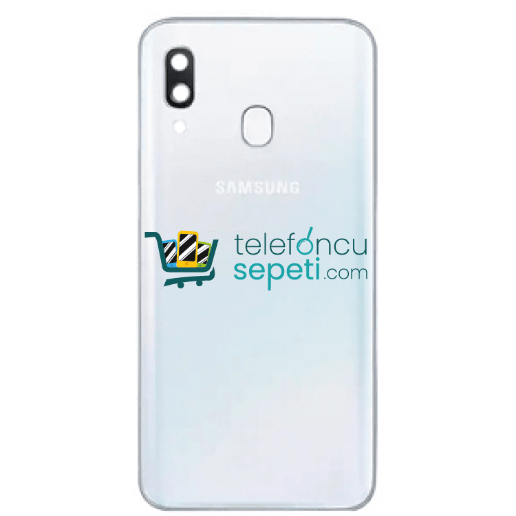 Samsung Galaxy A40 A405 Arka Kapak Beyaz