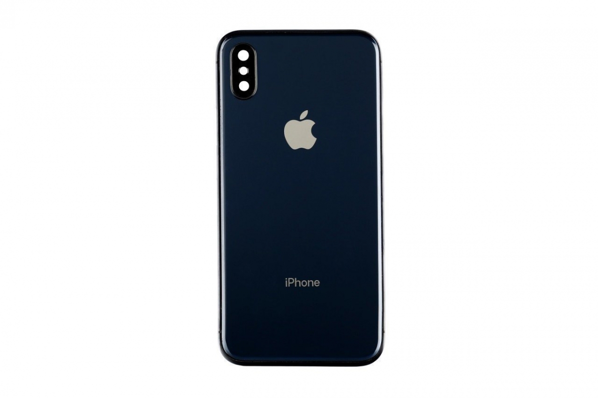 iPhone X Kasa Kapak Siyah Boş