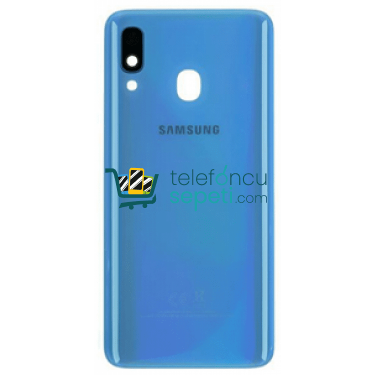 Samsung Galaxy A40 A405 Arka Kapak Mavi Samsung Galaxy A40 A405 Arka Kapak Mavi