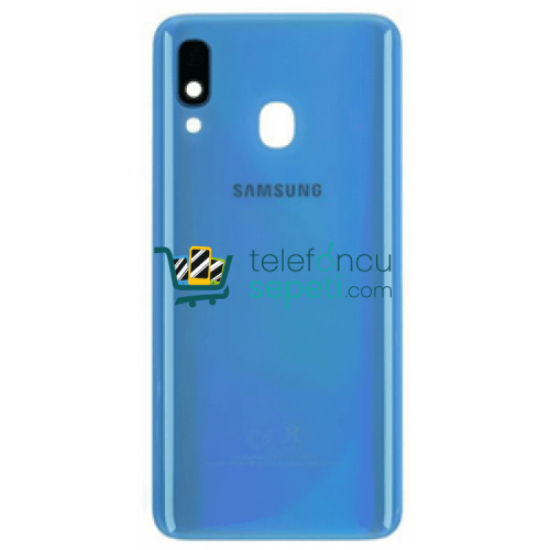 Samsung Galaxy A40 A405 Arka Kapak Mavi