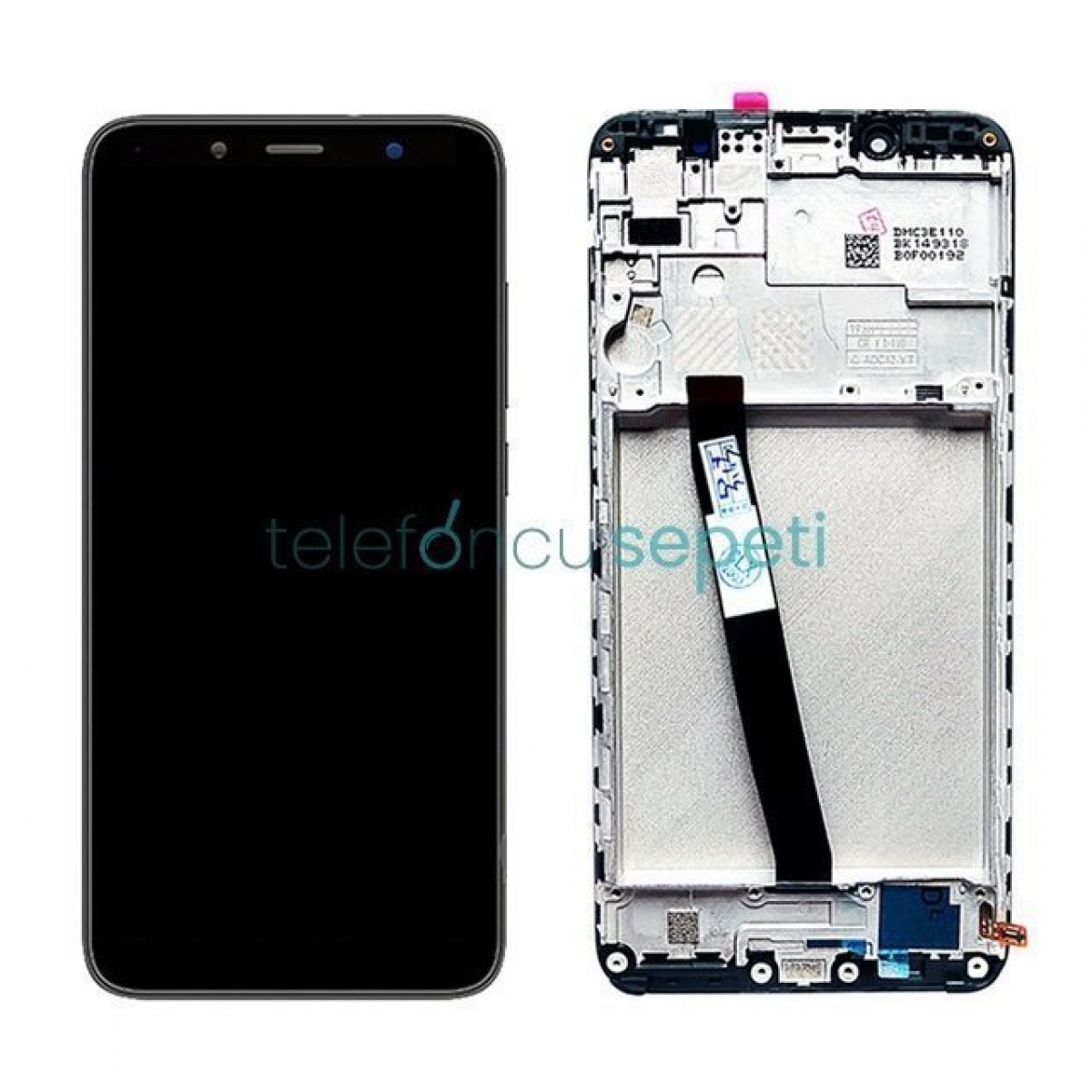 Xiaomi Redmi 7a Ekran Dokunmatik Siyah Çıtalı