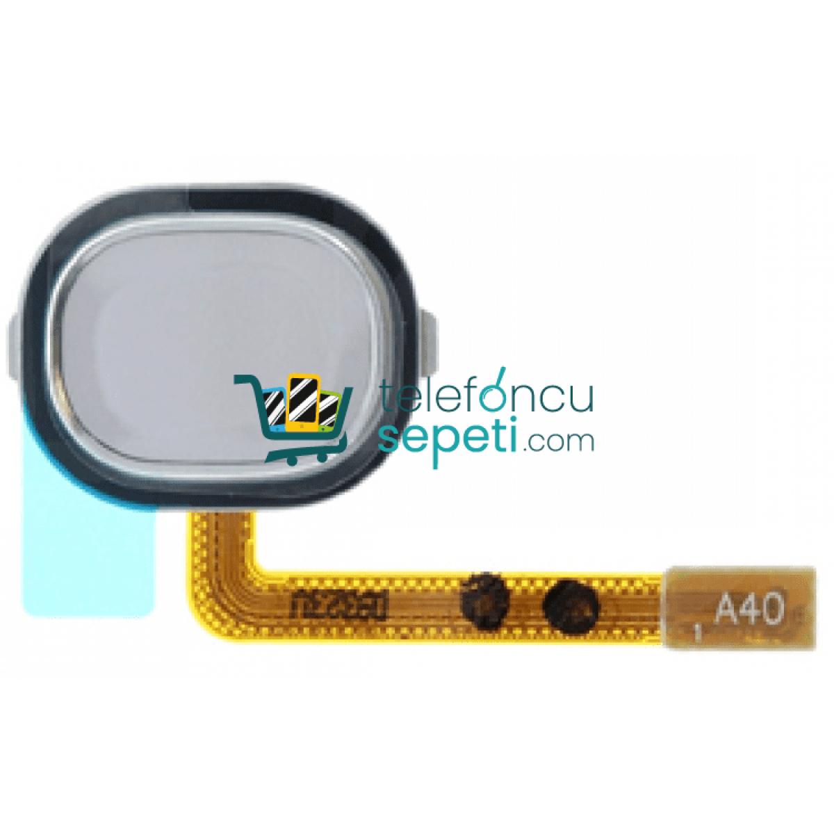 Samsung Galaxy A40 A405 Home Tuş Bordu Filmi Flex Beyaz Samsung Galaxy A40 A405 Home Tuş Bordu Filmi Flex Beyaz