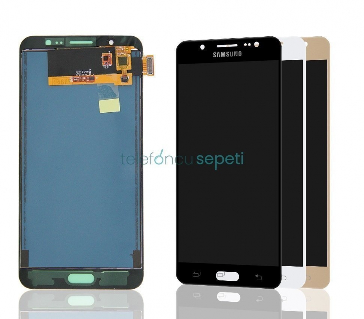 Samsung Galaxy J710 Ekran Dokunmatik Gold Tft A Plus Kalite