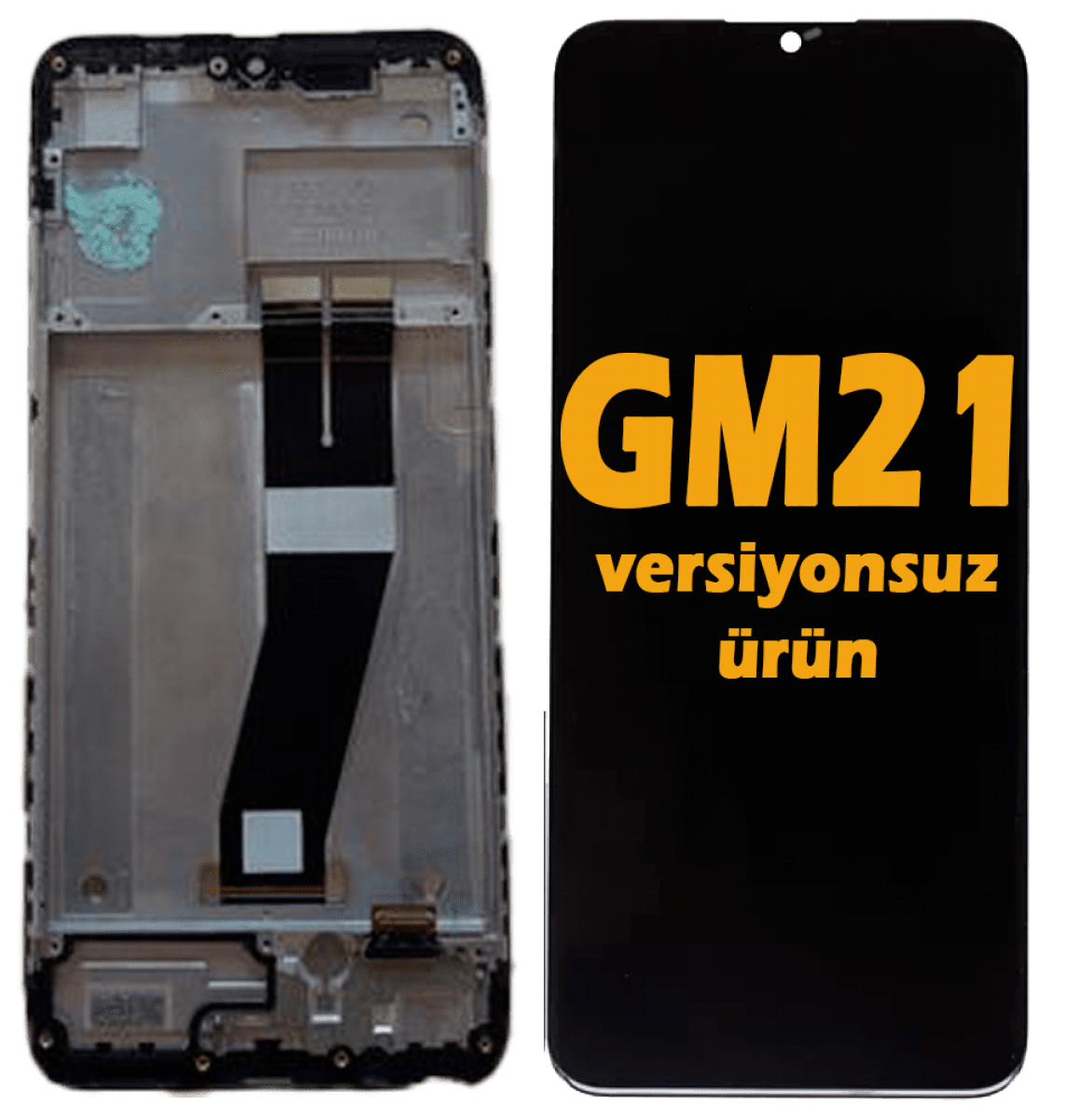 General Mobile Discovery Gm21 Ekran Dokunmatik Siyah Çıtalı %100 Orijinal