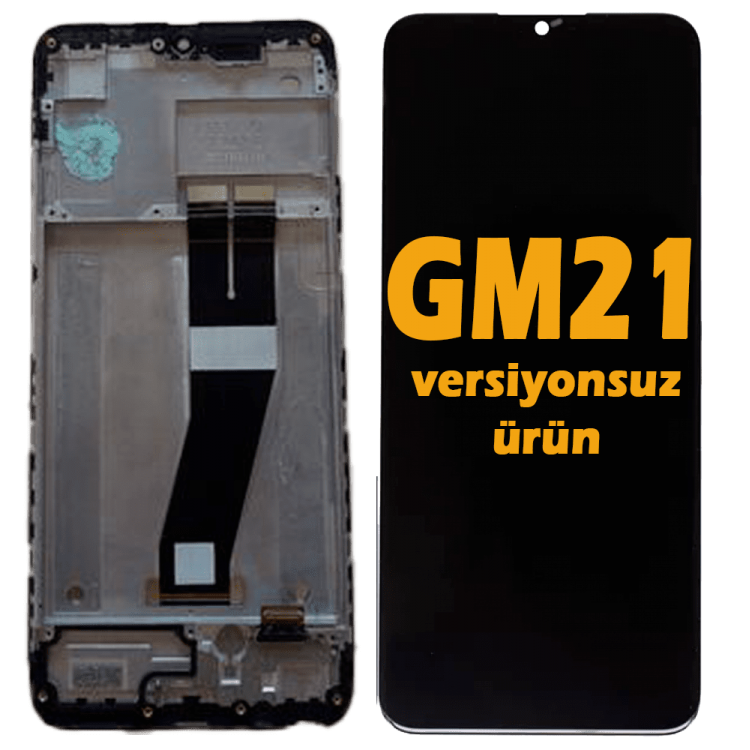 General Mobile Discovery Gm21 Ekran Dokunmatik Siyah Çıtalı Orjinal
