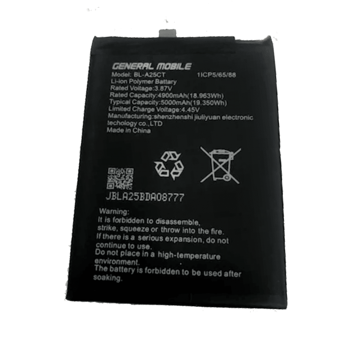 General Mobile Discovery Gm21 Batarya Pil Orjinal