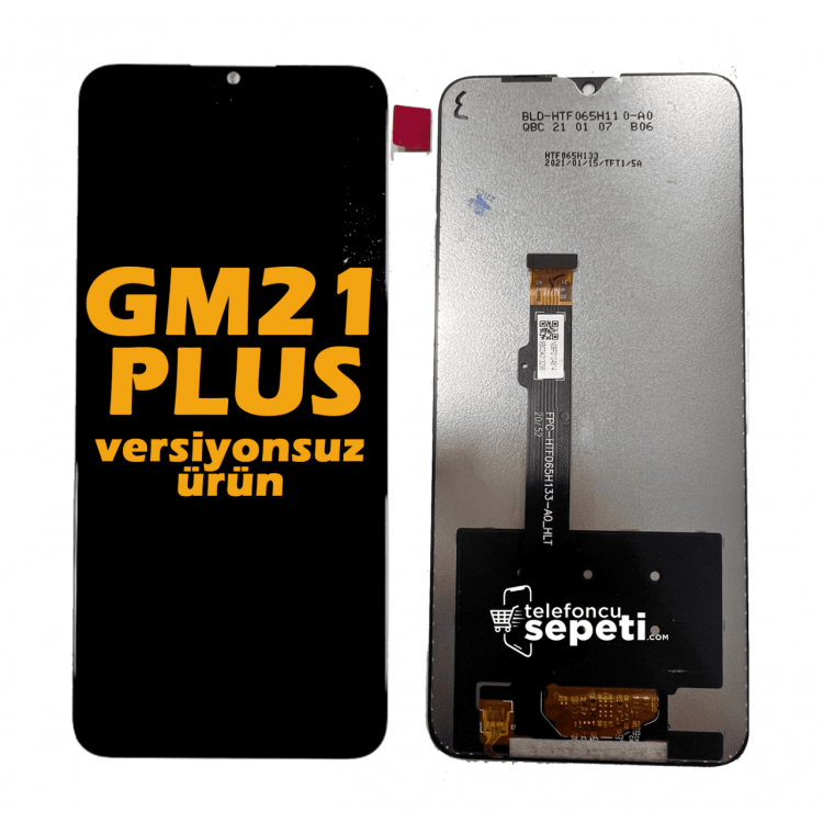 General Mobile Discovery Gm21 Plus Ekran Dokunmatik Siyah Çıtasız Orjinal