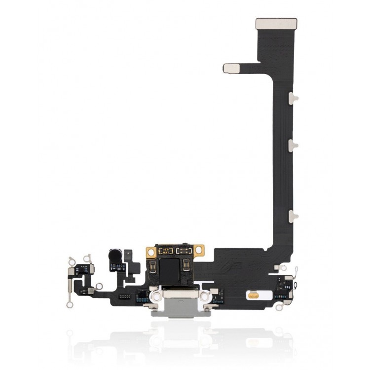 iPhone 11 Pro Max Şarj Soketli Film Flex Beyaz Orjinal Servis