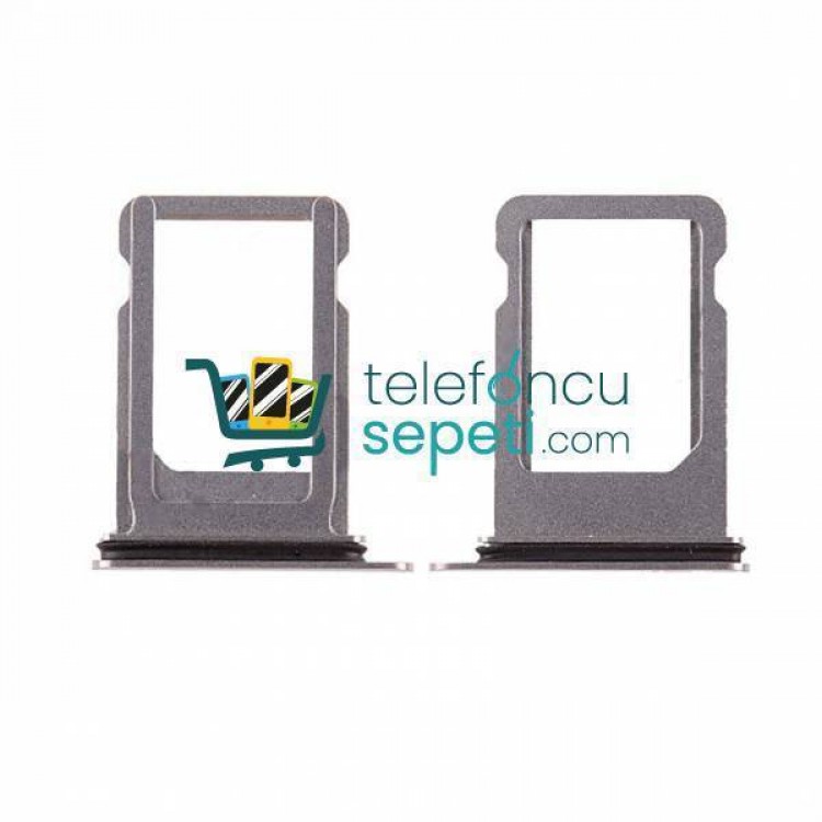 iPhone X Sim Kart Tepsisi Silver