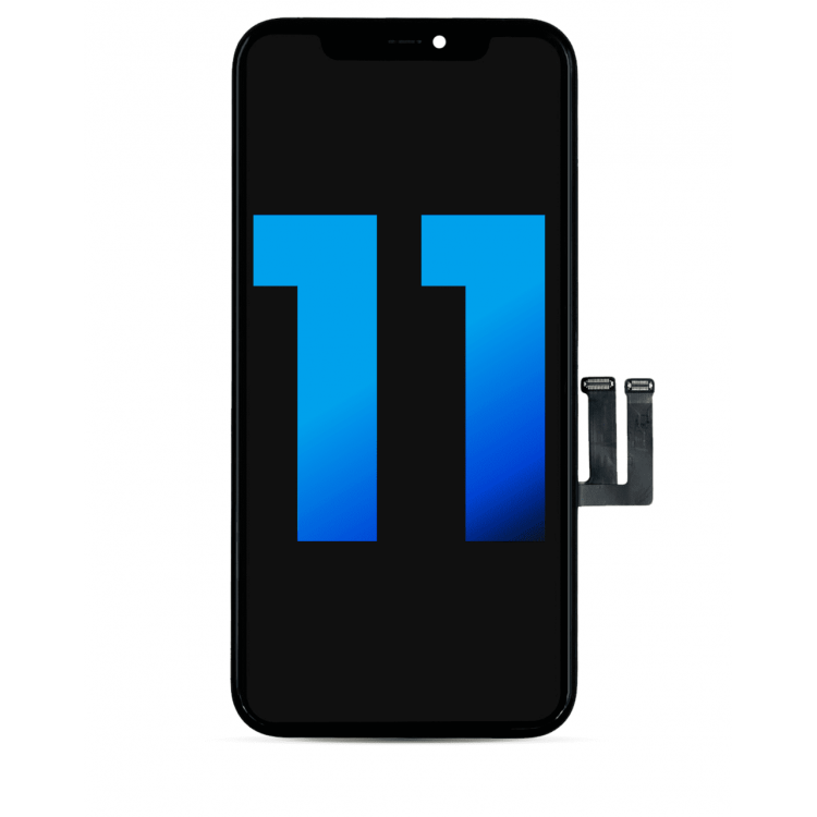 iPhone 11 Ekran Dokunmatik Siyah Orjinal Cam Değişmiş Revize