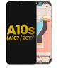 Samsung Galaxy A10S A107 Ekran Dokunmatik Siyah Çıtalı Orjinal