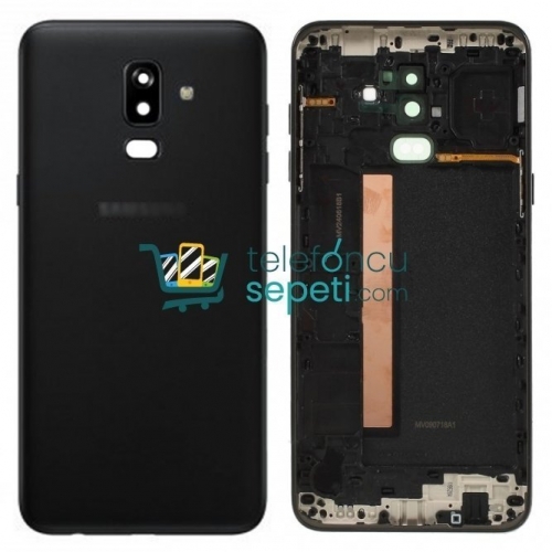 Samsung Galaxy J8 J810 Kasa Kapak Siyah