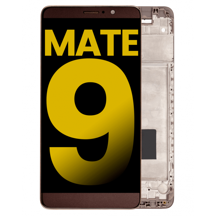 Huawei Mate 9 Ekran Dokunmatik Gold Çıtalı