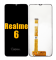 Oppo Realme 6 Ekran Dokunmatik Siyah Çıtasız A Plus Kalite