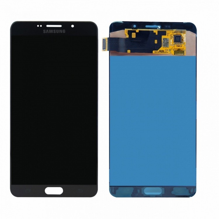 Samsung Galaxy A9 Pro A910 Ekran Dokunmatik Siyah Orjinal Servis