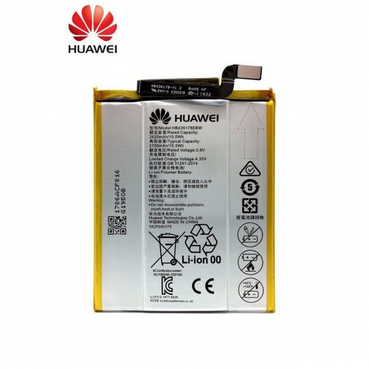 Huawei Mate S Batarya Pil Orjinal HB436178EBW
