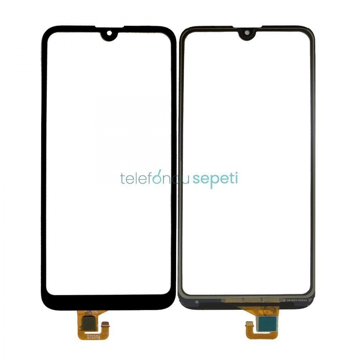 Huawei Y7 2019 Dokunmatik Touch Siyah Çıtasız