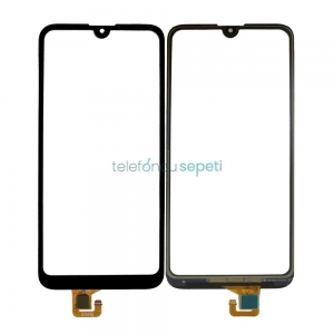 Huawei Y7 2019 Dokunmatik Touch Siyah Çıtasız