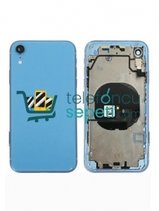 iPhone XR Kasa Kapak Mavi Boş