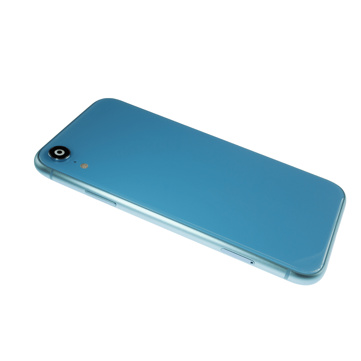 iPhone XR Kasa Kapak Mavi Dolu