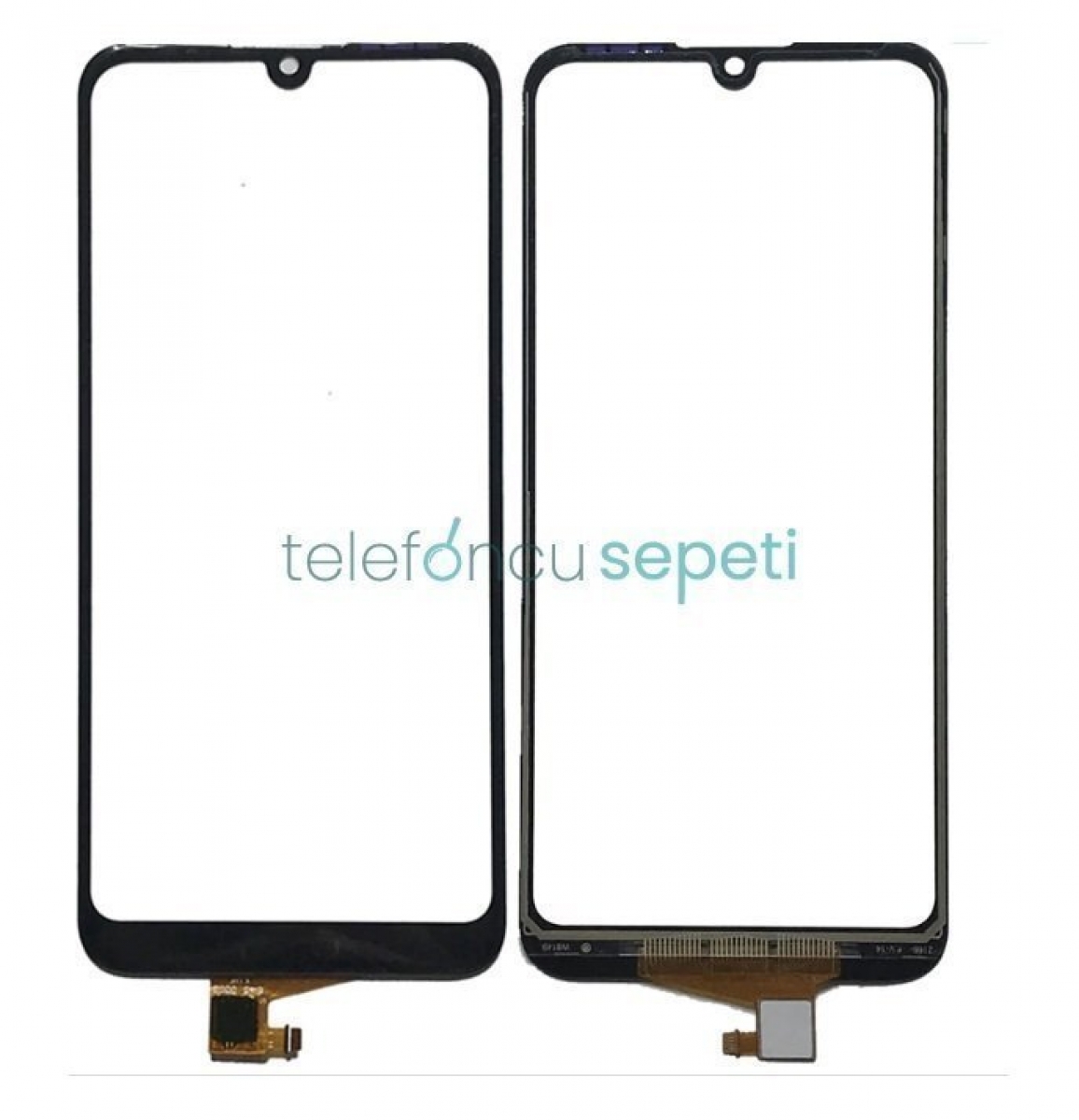 Huawei Y6 2019 Dokunmatik Touch Siyah Çıtasız