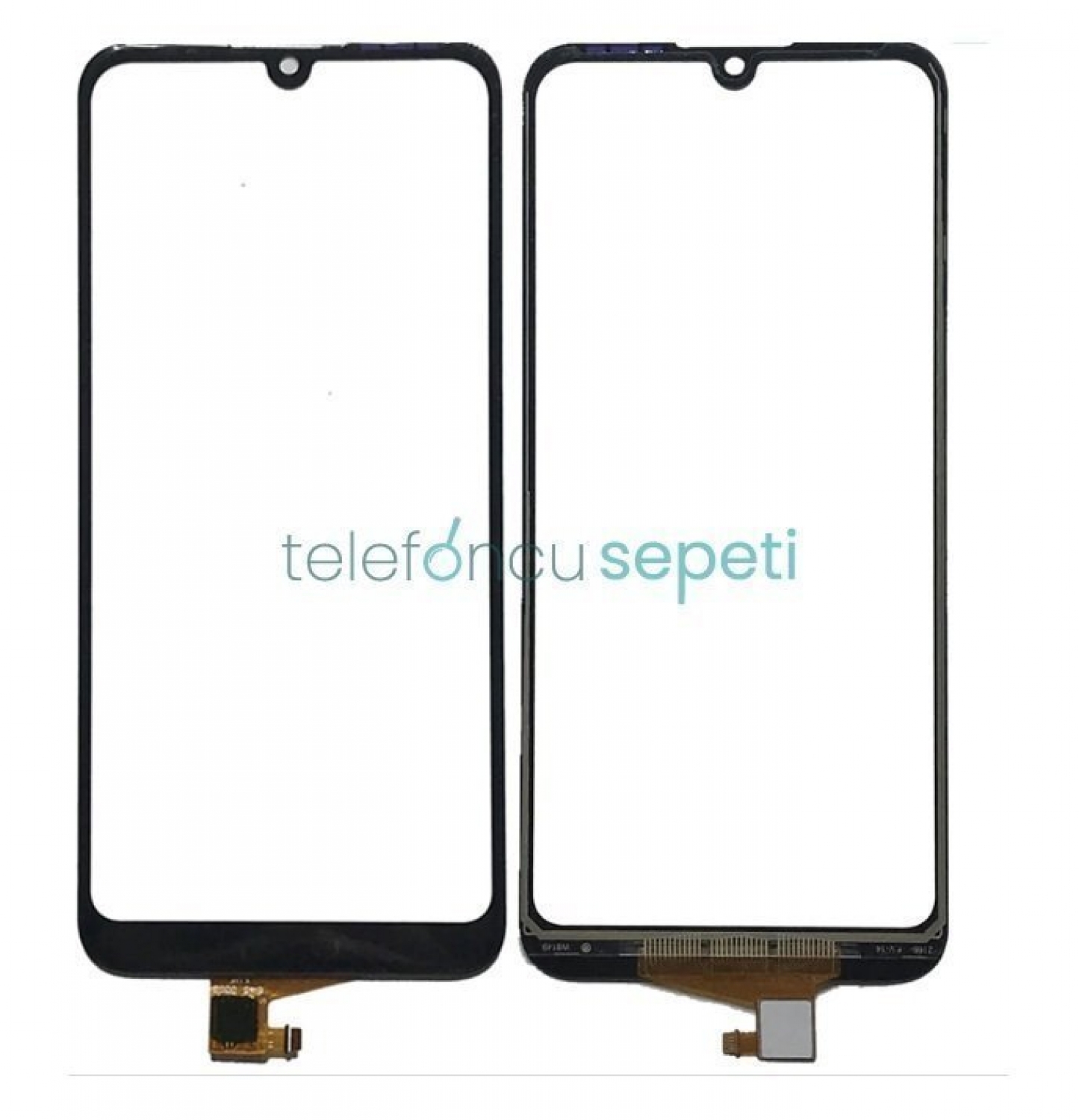 Huawei Y6 2019 Dokunmatik Touch Siyah Çıtasız