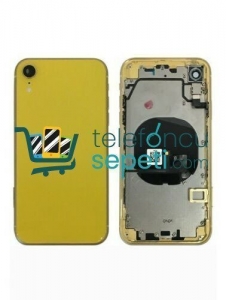 iPhone XR Kasa Kapak Sarı Boş