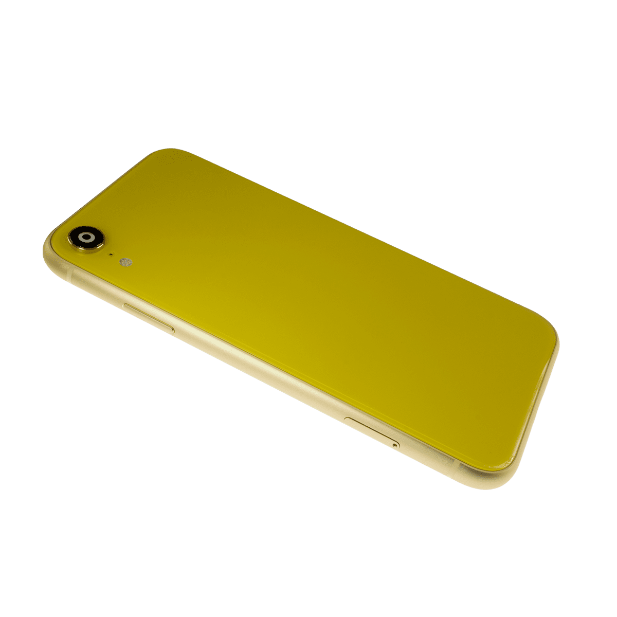 iPhone XR Kasa Kapak Sarı Dolu