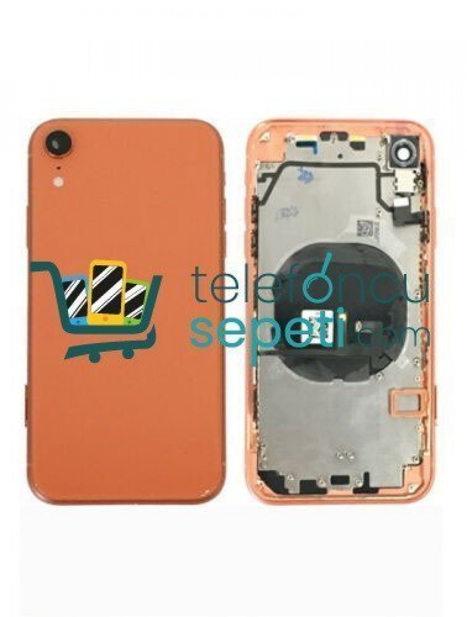iPhone XR Kasa Kapak Turuncu Boş
