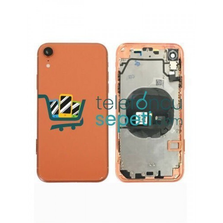 iPhone XR Kasa Kapak Turuncu Boş