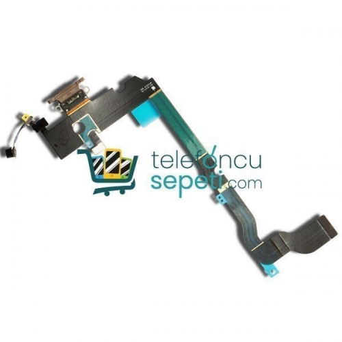 iPhone XS Max Şarj Soketli Mikrofon Filmi Gold Orjinal Servis