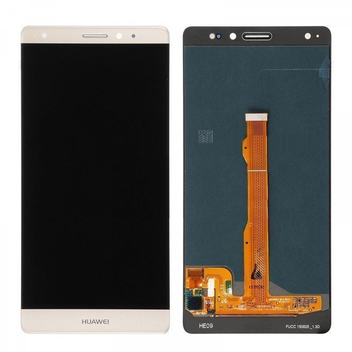 Huawei Mate S Ekran Dokunmatik Gold Çıtasız