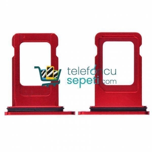 iPhone XR Sim Kart Tepsisi Kırmızı